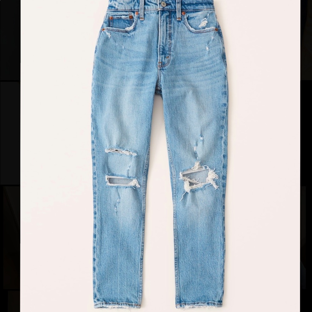 Abercrombie Curve Love High Rise Skinny Jeans